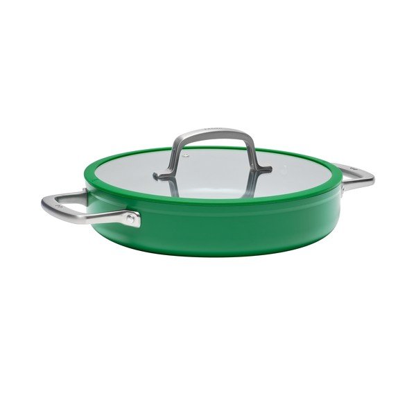 Alumiiniumist pann koos kaane ja mittenakkuva pinnaga ø 28 cm tegame Meda 3.0 - FABINI