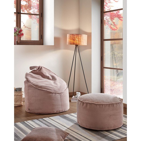 Roosa velvetist tumba Wilma - Kave Home-image-1