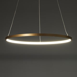 Rippvalgusti kuldset värvi , kõrgus 92 cm Ring - Tomasucci