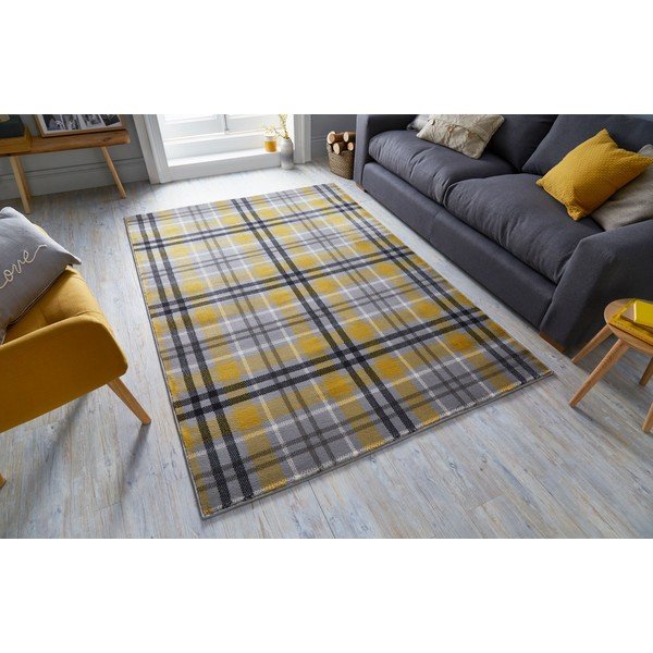 Kollakashall vaip Highland, 200 x 290 cm - Flair Rugs-image-4
