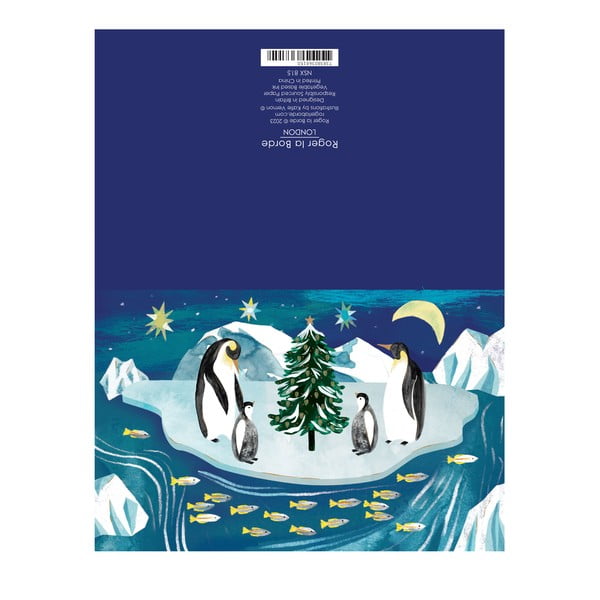 Tervituskaartide komplekt 8 tk jõulumotiiviga Go with the Floe  – Roger la Borde-image-1