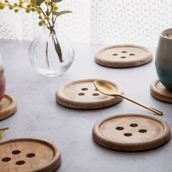 6 taldriku komplekt Button - Sass & Belle-image-1