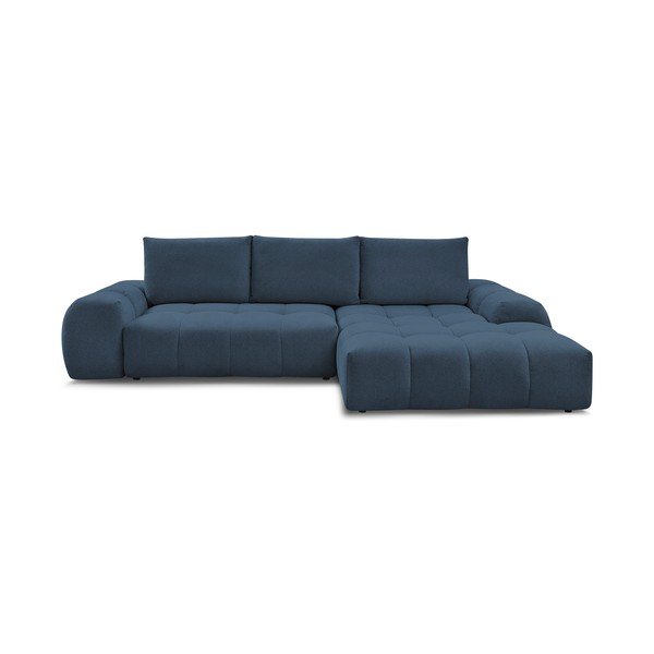 Tumesinine šenilldiivanvoodi/panipaigaga nurgadiivan (parem nurk/diivanvoodiga) Everest - Bobochic Paris