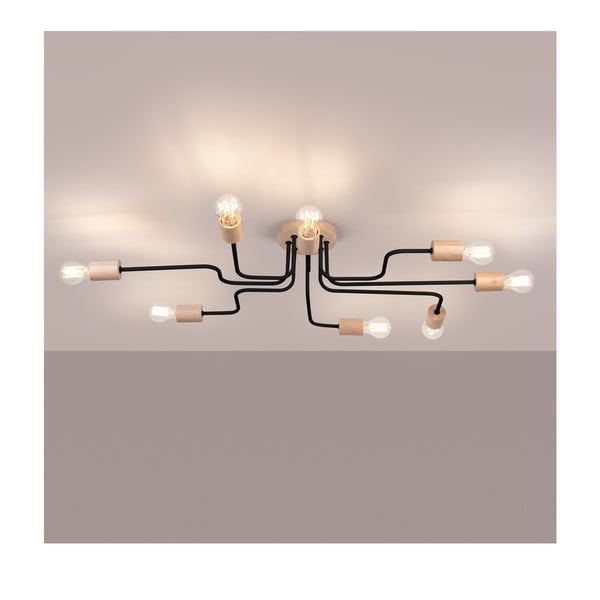 Must-puiduvärvi laevalgusti 60x100 cm Dazzle - Sollux-image-1