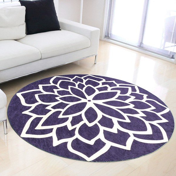 Vaip Lordaga, ⌀ 100 cm Mavi - Vitaus-image-2