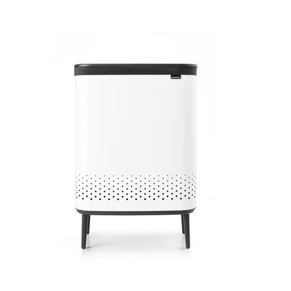Valge metallist pesukorv 90 l Bo Hi - Brabantia-image-4