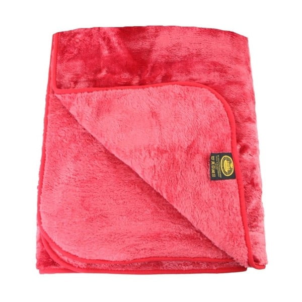 Růžová deka Gözze Cashmere, 220 x 240 cm