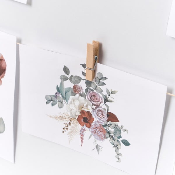 Puiduvärvi seinaraam 43x43 cm - Casa Selección-image-1