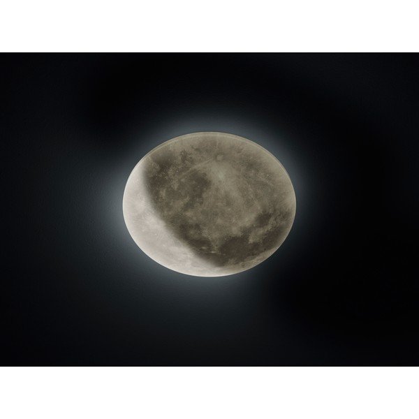 Helehall hämardatav LED-laevalgusti puldiga ja akrüülklaasist varjuga ø 40 cm Lunar - Trio-image-1