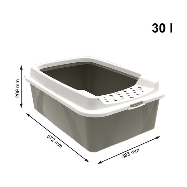 Kassi pesakast 57,2x39,3 cm Eco Bonnie - Rotho-image-1