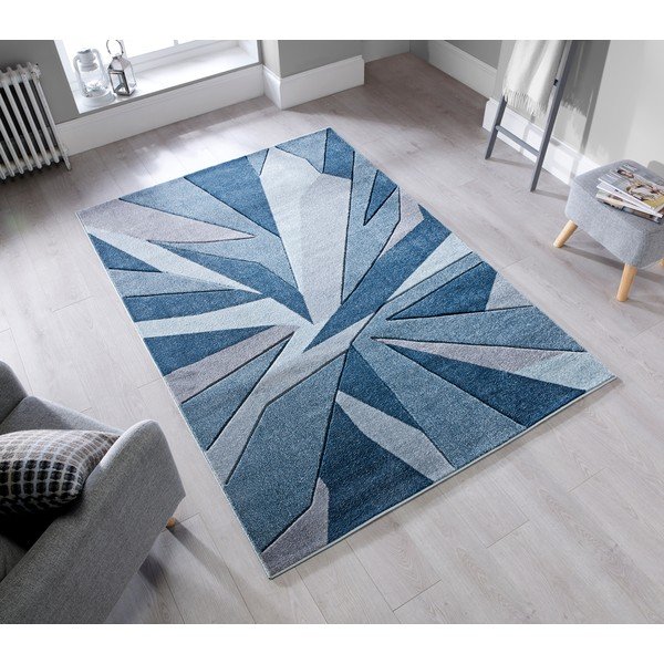 Koberec Flair Rugs Shatter Denim, 160 x 230 cm-image-1