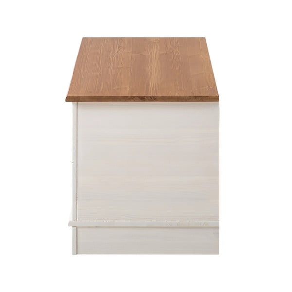 Valge männipuidust laegas 80x45 cm Anita - Støraa-image-4