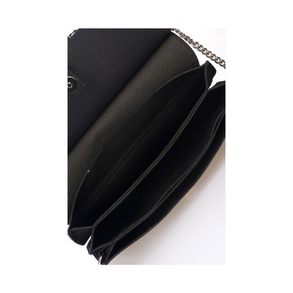 Černá kožená kabelka Markese Staia-image-3