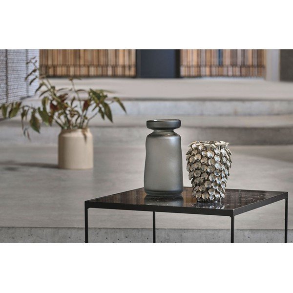 Must marmordekooriga diivanilaud 60x60 cm Gorm – Villa Collection-image-1