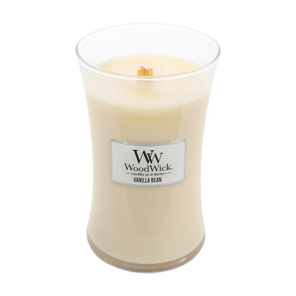 Svíčka s vůní vanilky WoodWick, doba hoření 130 hodin