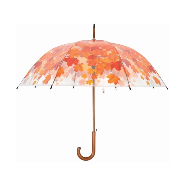 Läbipaistev Ambiance Birdcage Sügislehed vihmavari, ⌀ 93 cm - Esschert Design