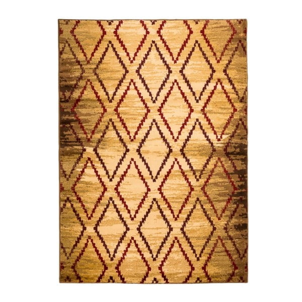 Hnědý vysoce odolný koberec Floorita Inspiration Tarro, 140 x 195 cm