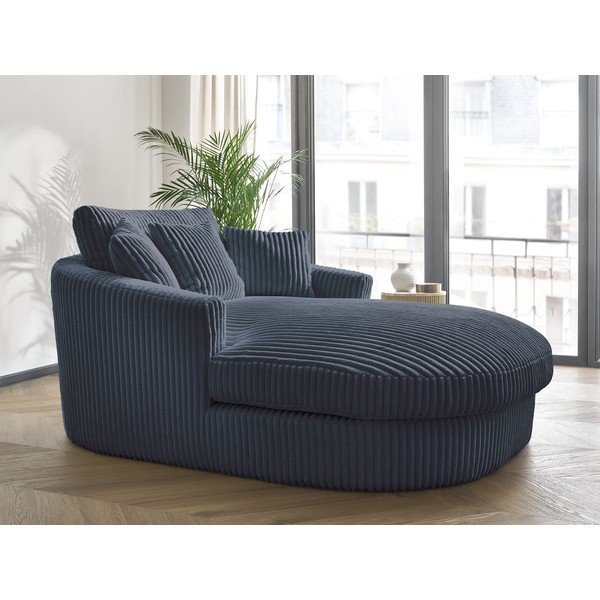 Tumesinine kordvelvetist tool Belem - Bobochic Paris-image-1