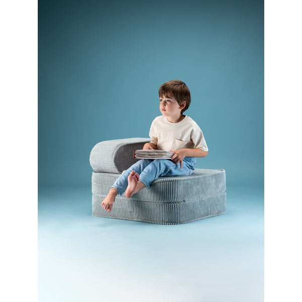 Mündivärvi velvetist laste tugitool Flip - Wigiwama-image-3