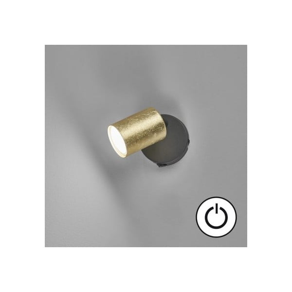 Must-kuldne seinavalgusti ø 8 cm Vano - Fischer & Honsel-image-1