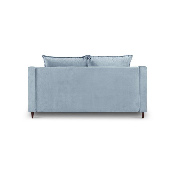 Helesinine sametne diivan Freesia, 150 cm - Mazzini Sofas-image-3
