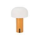 Valge/oranž LED laualamp (kõrgus 22,5 cm) Styles - Villa Collection