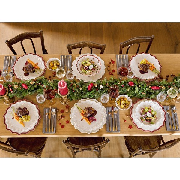 Valge portselanist jõulutaldrik, ø 29,5 cm Toy's Delight - Villeroy&Boch-image-4