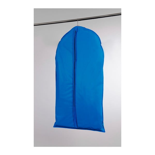 Modrý závěsný obal na šaty Compactor Garment Marine, délka 100 cm