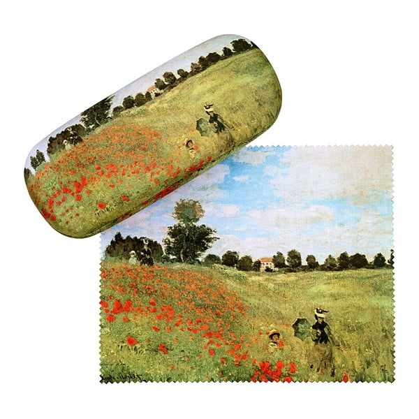 Pouzdro na brýle Von Lilienfeld Field of Poppies