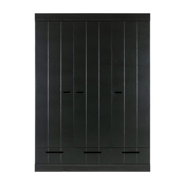 Must männi riidekapp 140x195 cm Connect - WOOOD