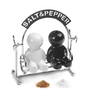 Soola- ja pipratoosid koos alusega Salt & Pepper - Balvi