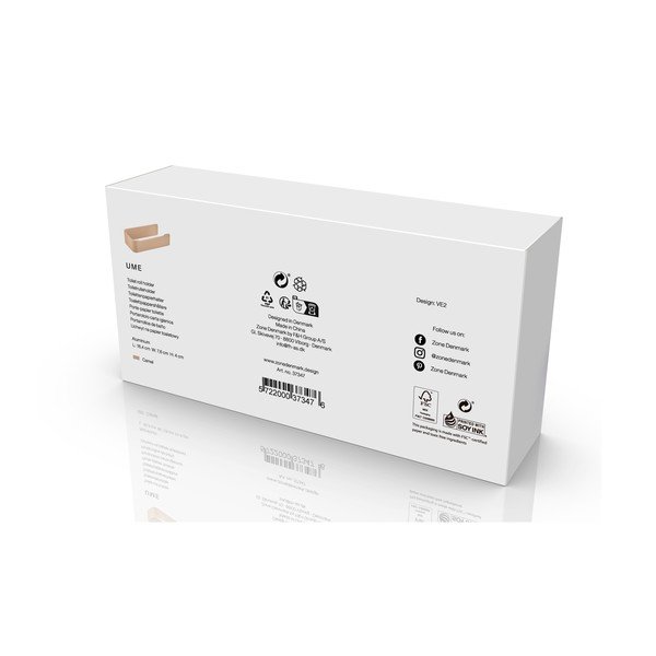 Beež seinale kinnitatav metallist tualettpaberihoidja Ume - Zone-image-4