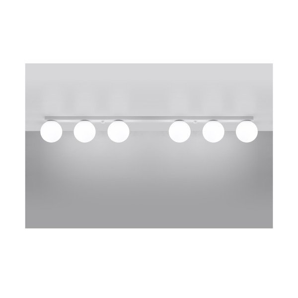 Valge laevalgusti klaasist varjuga ø 12 cm Umerta - Sollux-image-2