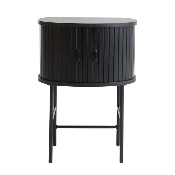 Must öökapp Nola - Unique Furniture