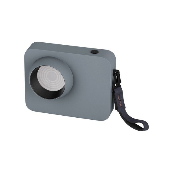 Hallikassinine metallist LED-laualamp hämardatava valgusega (kõrgus 11 cm) Kedros - Nova Luce