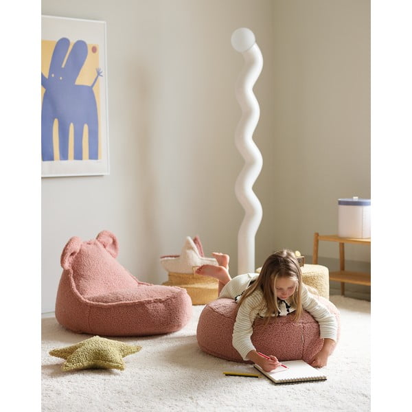 Roosa bukleekangast laste kott-tool Bear - Wigiwama-image-3