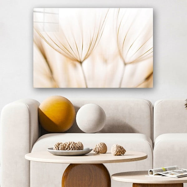 Klaasist maal 100x70 cm Fluff - Wallity-image-1