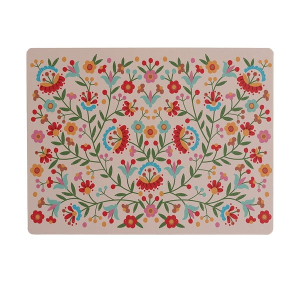 Lauamatt 55x35 cm Mexican Flowers - Little Nice Things