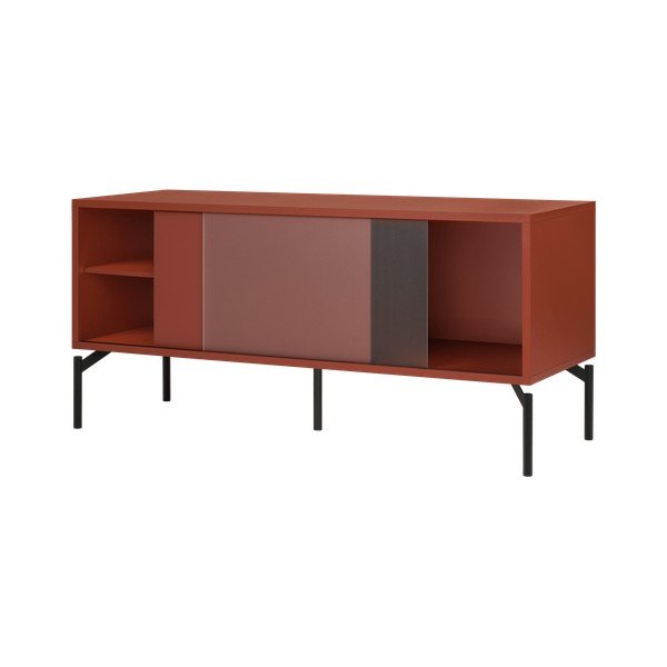 Terrakota värvi telekaalus 116x55x42 cm Met Mini - noo.ma