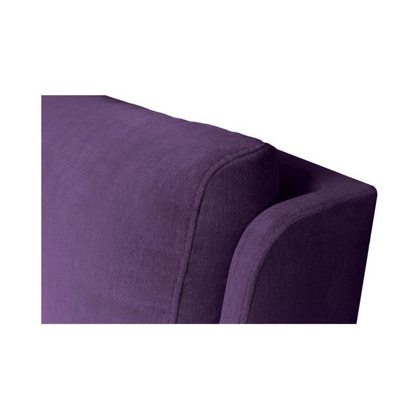 Fialová dvoulůžková postel Mazzini Beds Vicky, 180 x 200 cm-image-2