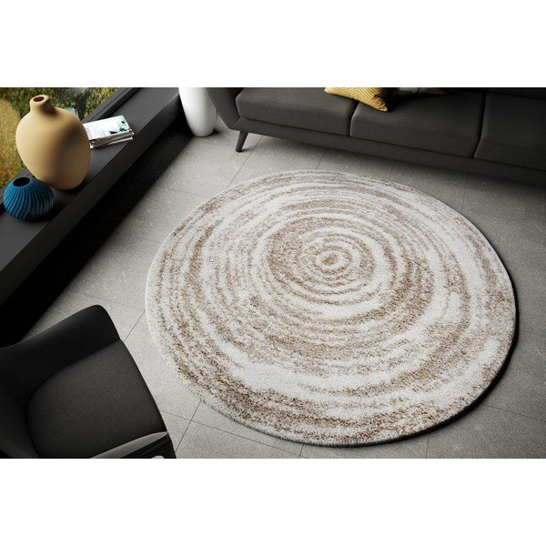 Beež vaip, ø 160 cm Essential Rian - Mint Rugs-image-1