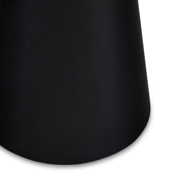 Helehall-must marmoridekooriga diivanilaud ø 45 cm Tango - Furnhouse-image-4