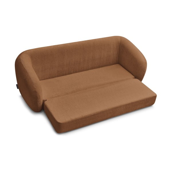 Šenilldiivanvoodi telliskivi värvi 228 cm Neyo - Bobochic Paris-image-4