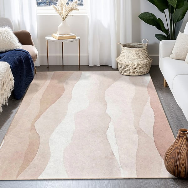 Kreem pestav vaip 60x230 cm Komodo Beach - Mila Home-image-4