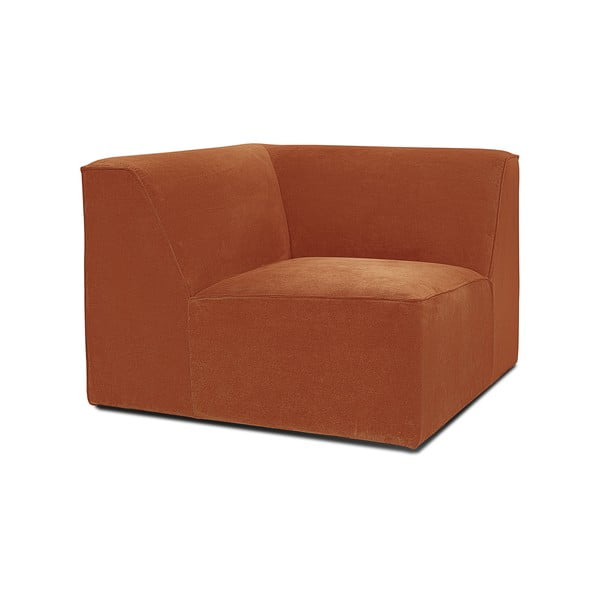 Oranž velvetist diivanimoodul Sting - Scandic-image-2