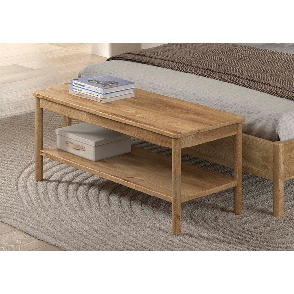 Naturaalses värvitoonis puidust/MDF-ist pink Olive - Vipack-image-1
