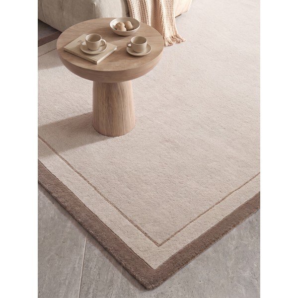 Pruun/kreemikas villasegu vaip 160x230 cm Niko - Villeroy&Boch-image-3