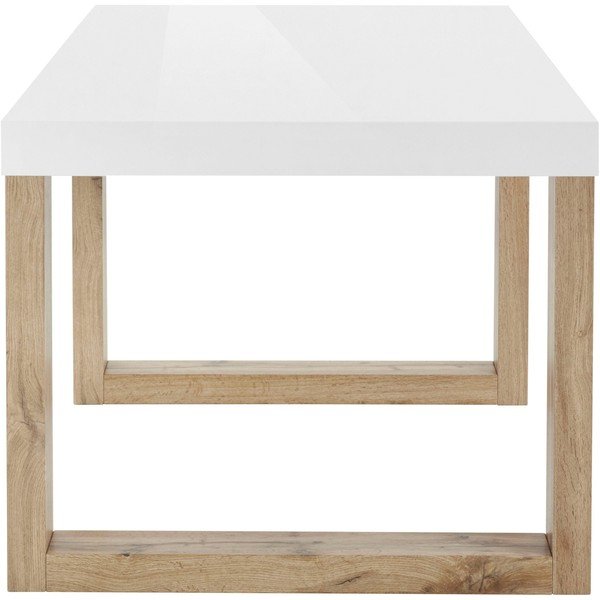 Valge söögilaud 90x160 cm Solid - Støraa-image-4