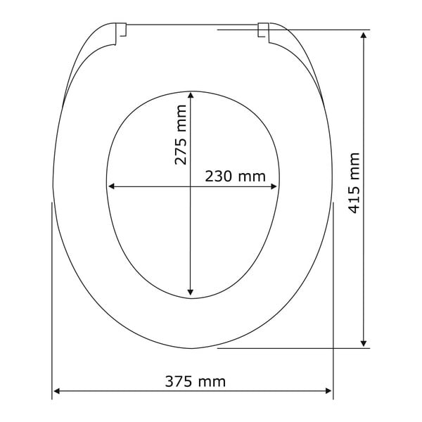 WC sedátko se snadným zavíráním Wenko Guilty Dog, 45 x 38 cm-image-4