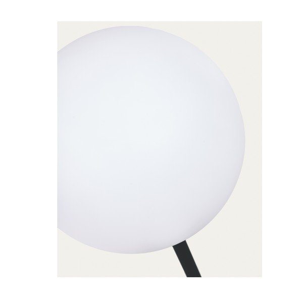 Valge-must LED-põrandavalgusti puldiga (kõrgus 120 cm) Dinesh - Kave Home-image-1